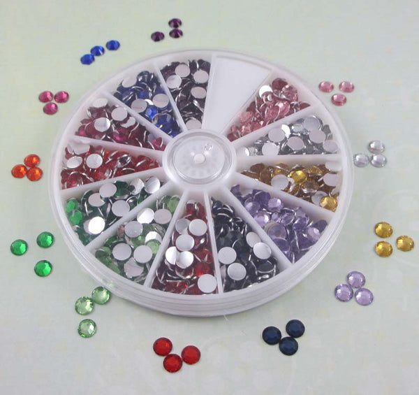 Multi option Mix Color Rhinestones